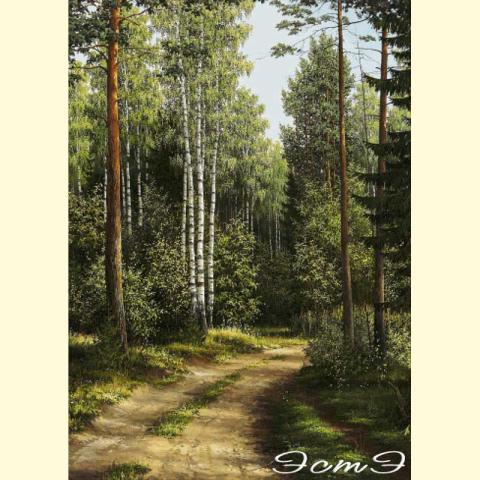 Скрин - компьютерное изображение схемы вышивки