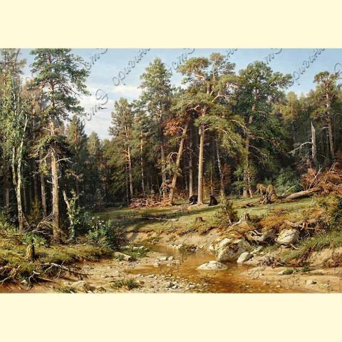 Оригинал схемы - отредактированная репродукция картины