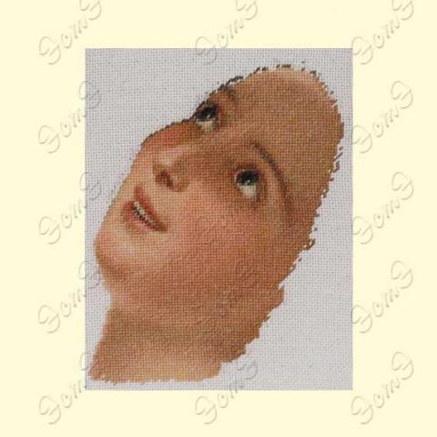 Вышивка  - ткань: Лугана 25 ct, техника: петит-поинт <br>Автор вышивки:  ЭстЭ