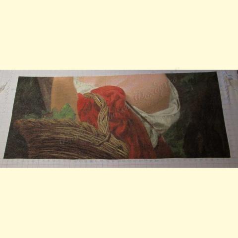 Вышивка  - ткань: Аида 18 ct, техника: крестик в 2 нитки <br>Автор вышивки: Гаганичева Ольга (kukuruzina)