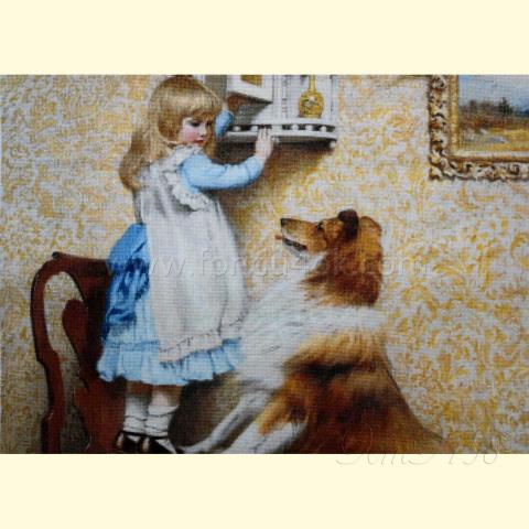 Вышивка  - ткань: Аида 18 ct, техника: крестик в 2 нитки<br>Автор вышивки:  Елена Воронцова  (elena-sec)