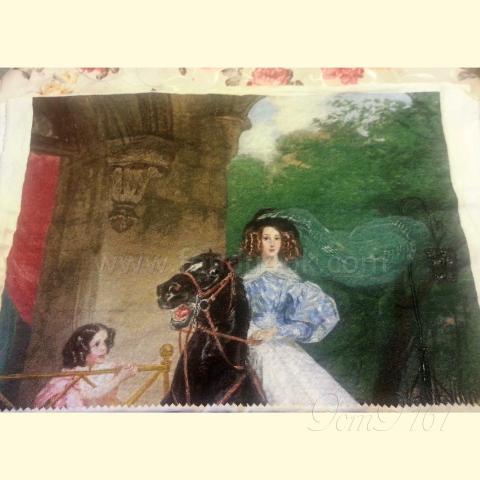 Вышивка  - ткань: Аида 18 ct, техника: крестик в 2 нитки<br>Автор вышивки: Ольга Титова  (Titolg)