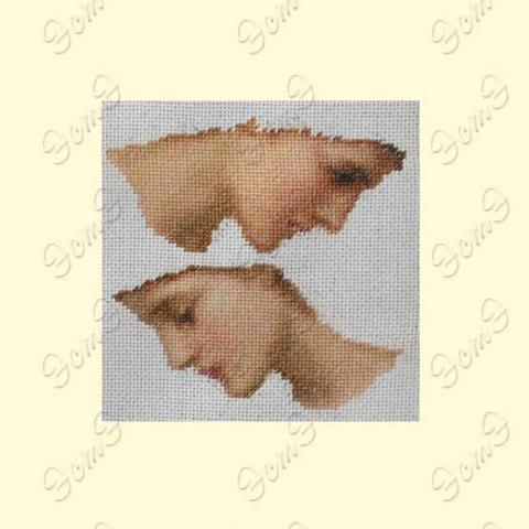 Вышивка  - ткань: Лугана 25 ct, техника: петит-поинт <br>Автор вышивки:  ЭстЭ