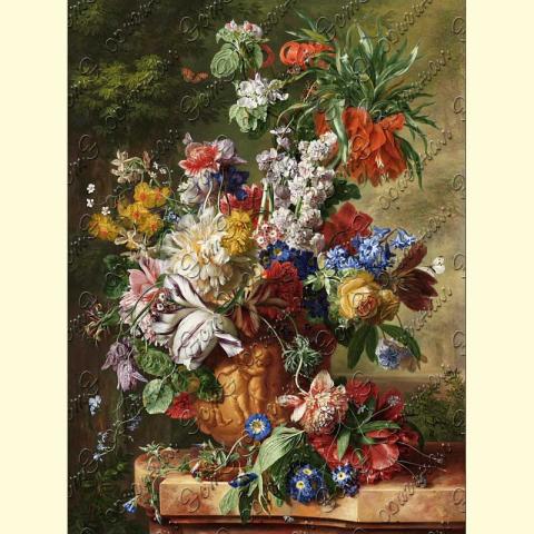 Оригинал схемы - отредактированная репродукция картины