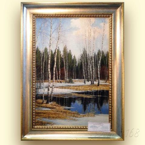 Оформленная вышивка  - ткань:  Аида 18 ct, техника: крестик в 2 нитки<br>Автор вышивки: Ольга Головина (Путешественница)