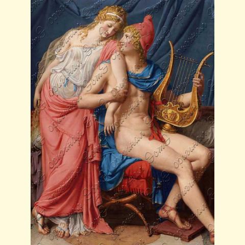 Оригинал схемы - отредактированная репродукция картины