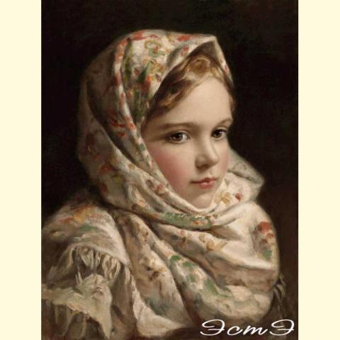 Скрин - компьютерное изображение схемы вышивки