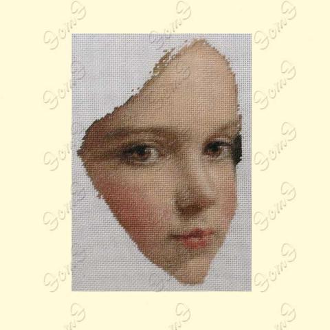 Вышивка  - ткань: Лугана 25 ct, техника: петит-поинт <br>Автор вышивки:  ЭстЭ