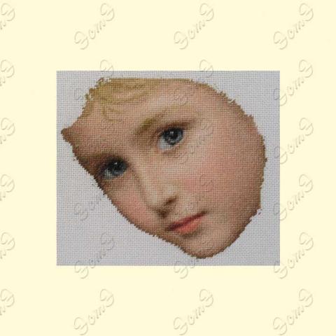 Вышивка  - ткань: Лугана 25 ct, техника: петит-поинт <br>Автор вышивки:  ЭстЭ