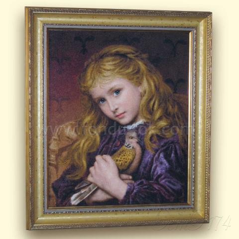 Оформленная вышивка  - ткань: Аида 18 ct, техника: крестик в 2 нитки<br>Автор вышивки: Лариса Бекряшева (ЛаВи)