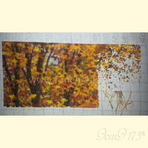 Вышивка  - ткань: Аида 18 ct, техника: крестик в 2 нитки<br>Автор вышивки: Светлана Будилова (самаялучшая)