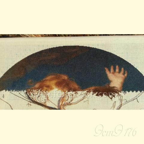 Вышивка  - ткань: Страмин-Конгресс 24 ct, , техника: петит/полукрест <br>Автор вышивки: Оксана (Ksaya)