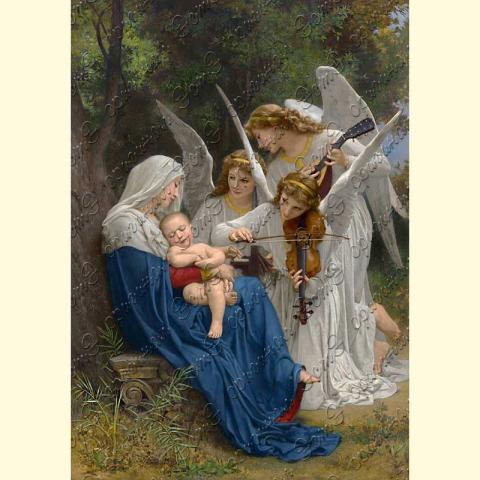 Оригинал схемы - отредактированная репродукция картины