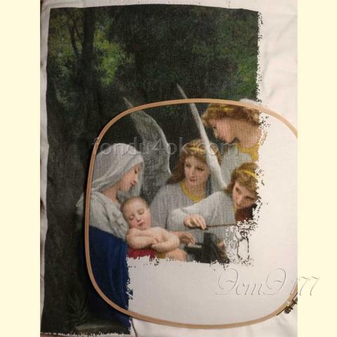 Вышивка  - ткань: Аида 16 ct, техника: крестик в 2 нитки<br>Автор вышивки: Юлия Беседина  (Julia_D)