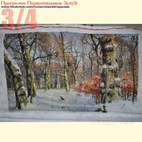 Вышивка  - ткань: Страмин-Конгресс 24 ct, , техника: петит/полукрест <br>Автор вышивки:  Ирина (vladavladimirovna1)<br>Программа Первоотшивов 2016, приз 3/4 работы