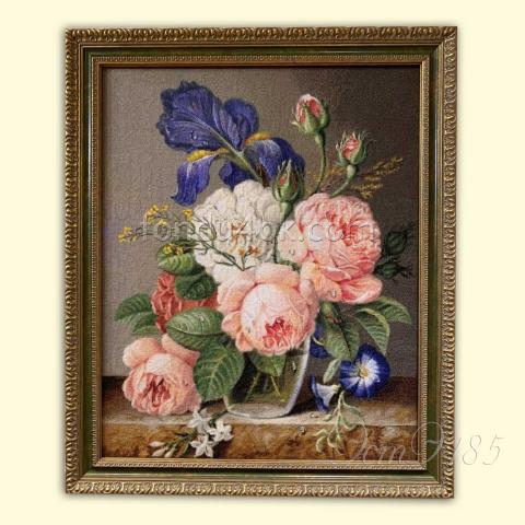 Оформленная вышивка  - ткань: Аида 18 ct, техника: крестик в 2 нитки<br>Автор вышивки: Татьяна Безрукавых (tatiana_135)