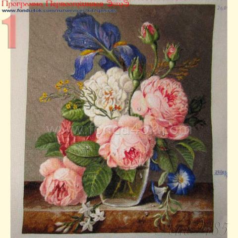 Вышивка  - ткань: Конгресс-Страмин 24 ct, , техника: петит/полукрест <br>Автор вышивки: Елена (к@линка)<br>Программа Первоотшивов 2015, приз завершенная работа