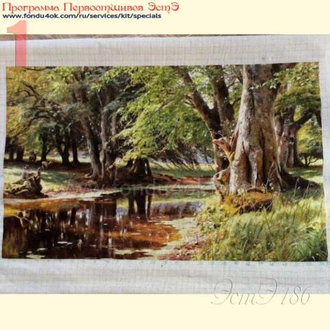 Вышивка  - ткань: cетка 25 ct, техника: петит-поинт <br>Автор вышивки: Елена Струтынская (leka2503)<br>Программа Первоотшивов 2016, приз завершенная работа