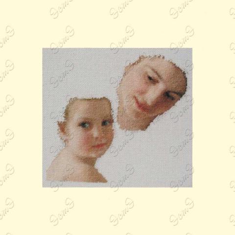 Вышивка  - ткань: Лугана 25 ct, техника: петит-поинт <br>Автор вышивки:  ЭстЭ