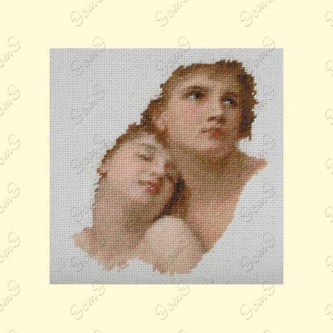 Вышивка  - ткань: Лугана 25 ct, техника: петит-поинт <br>Автор вышивки:  ЭстЭ