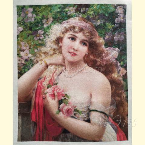 Вышивка  - ткань: Конгресс Страмин 24 ct, техника: петит-поинт <br>Автор вышивки: Светлана Иванова  (MurMurSI)