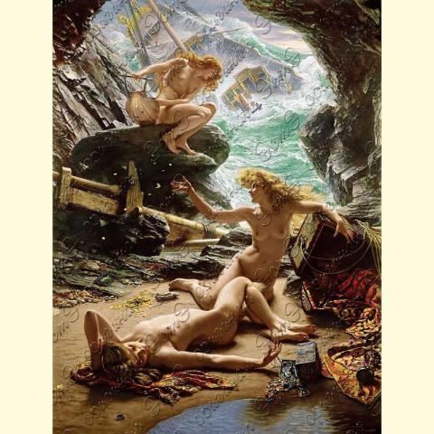 Оригинал схемы - отредактированная репродукция картины