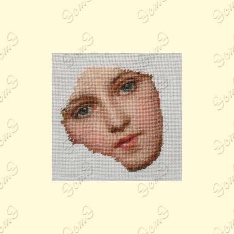 Вышивка  - ткань: Лугана 25 ct, техника: петит-поинт <br>Автор вышивки:  ЭстЭ