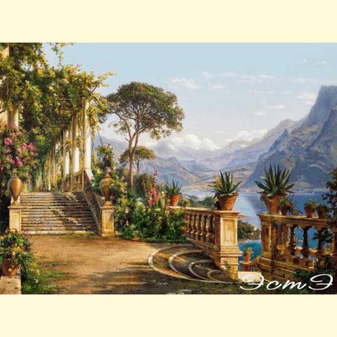 Скрин - компьютерное изображение схемы вышивки