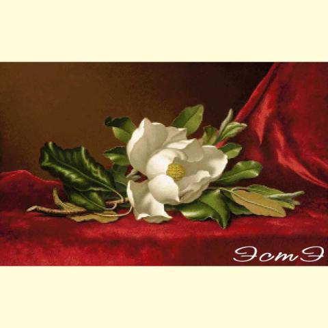 Скрин - компьютерное изображение схемы вышивки