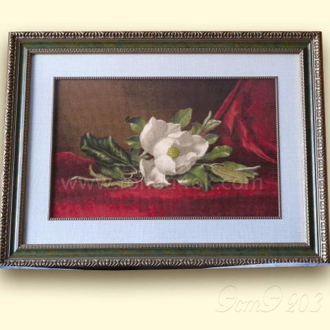 Вышивка  - ткань: Аида 18 ct, техника: крестик в 2 нитки<br>Автор вышивки: Лидия (Василиса)