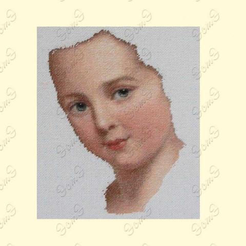 Вышивка  - ткань: Лугана 25 ct, техника: петит-поинт <br>Автор вышивки:  ЭстЭ