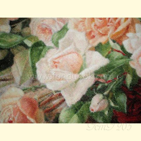 Вышивка  - ткань: Аида 18 ct, техника: крестик <br>Автор вышивки: Аскерова Марина