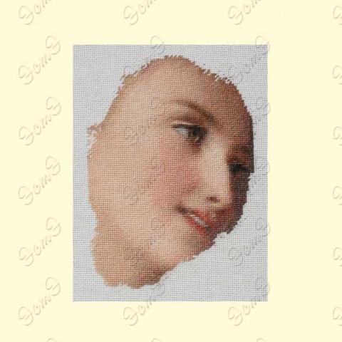 Вышивка  - ткань: Лугана 25 ct, техника: петит-поинт <br>Автор вышивки:  ЭстЭ