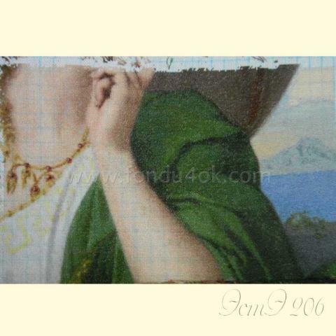 Вышивка  - ткань: Лугана 25 ct, техника: петит-поинт <br>Автор вышивки: Елена Казаева (Ladotka)<br>