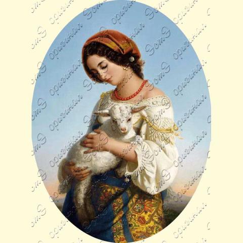 Оригинал схемы - отредактированная репродукция картины