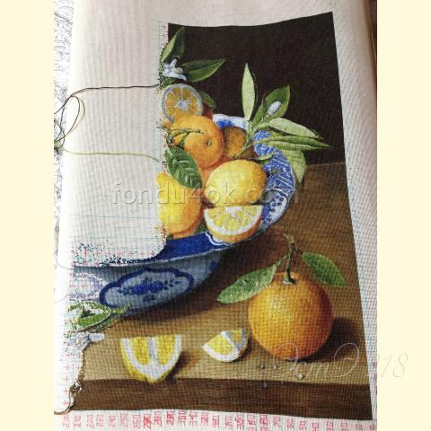 Вышивка  - ткань: Конгресс Стамин 24 ct, техника: петит-поинт <br>Автор вышивки: Татьяна Равчеева (zoociti127560)