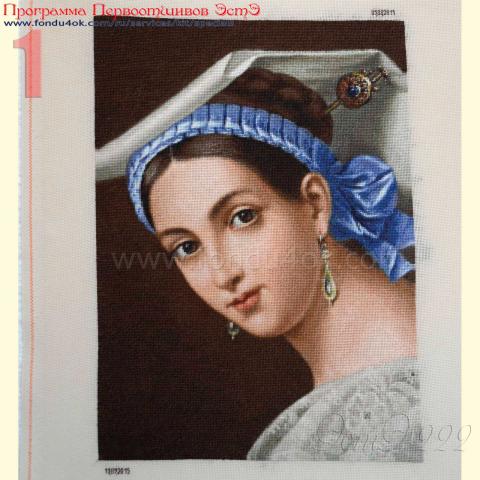 Вышивка  - ткань: Конгресс 24 ct, техника: петит-поинт <br>Автор вышивки: Елена Ветрова (Elena_V)<br>Программа Первоотшивов 2015, приз завершенная работа