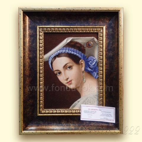 Оформленная вышивка  - ткань: Конгресс 24 ct, техника: петит-поинт <br>Автор вышивки: Елена Ветрова (Elena_V)