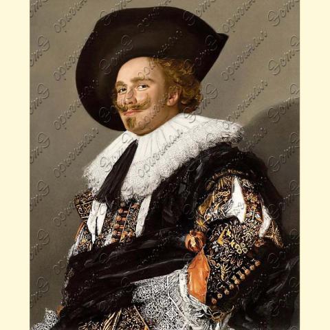 Оригинал схемы - отредактированная репродукция картины