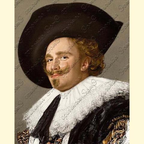 Оригинал схемы - отредактированная репродукция картины