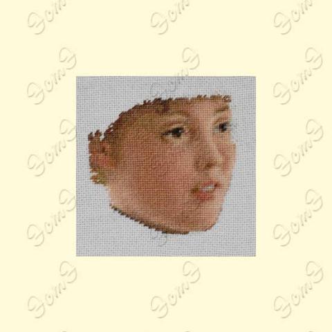 Вышивка  - ткань: Лугана 25 ct, техника: петит-поинт <br>Автор вышивки:  ЭстЭ