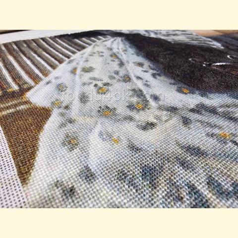 Вышивка  - ткань: Сетка 25 ct, техника: петит/полукрест <br>Автор вышивки: Светлана Кузина