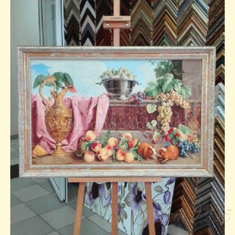 Вышивка  - ткань: Аида 18 ct, техника: крестик в 2 нитки<br>Автор вышивки: Лидия Ивановна