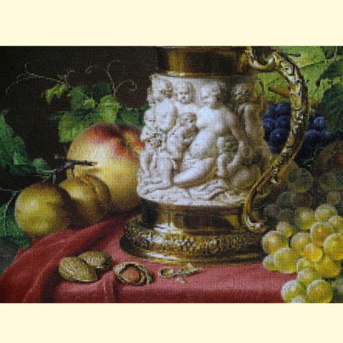 Вышивка  - ткань: Аида 18 ct, техника: крестик в 2 нитки<br>Автор вышивки: Лидия Козодоева  (Василиса)