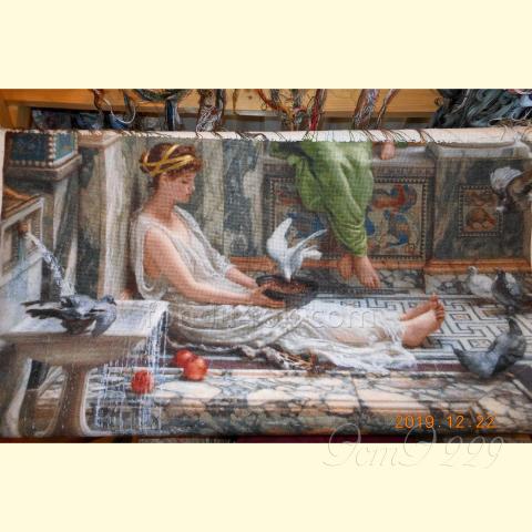 Вышивка  - ткань: Аида 18 ct, техника: крестик в 2 нитки<br>Автор вышивки: Арина Третьякова (bolero)