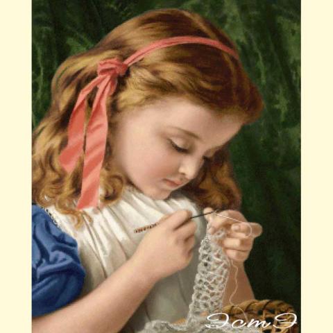 Скрин - компьютерное изображение схемы вышивки