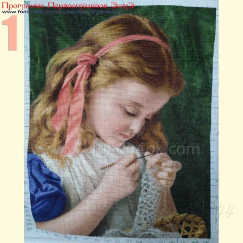 Вышивка  - ткань: DMC 25 ct, , техника: петит/полукрест <br>Автор вышивки: Оксана Хромихина (Ksaya)<br>Программа Первоотшивов 2019