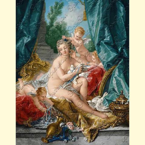 Оригинал схемы - отредактированная репродукция картины