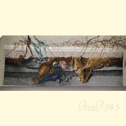 Вышивка  - ткань: Страмин-Конгресс 24 ct, , техника: петит/полукрест <br>Автор вышивки:  Маргарита (riton)