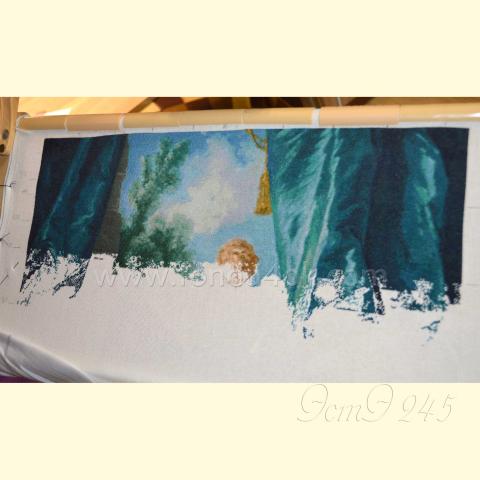 Вышивка  - ткань: Лугана 25 ct, , техника: петит/полукрест <br>Автор вышивки: Татьяна Ярина